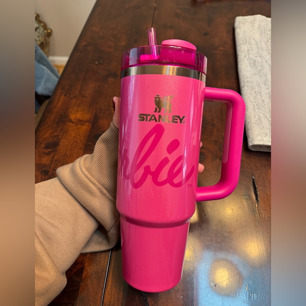 Stanley x barbie collab